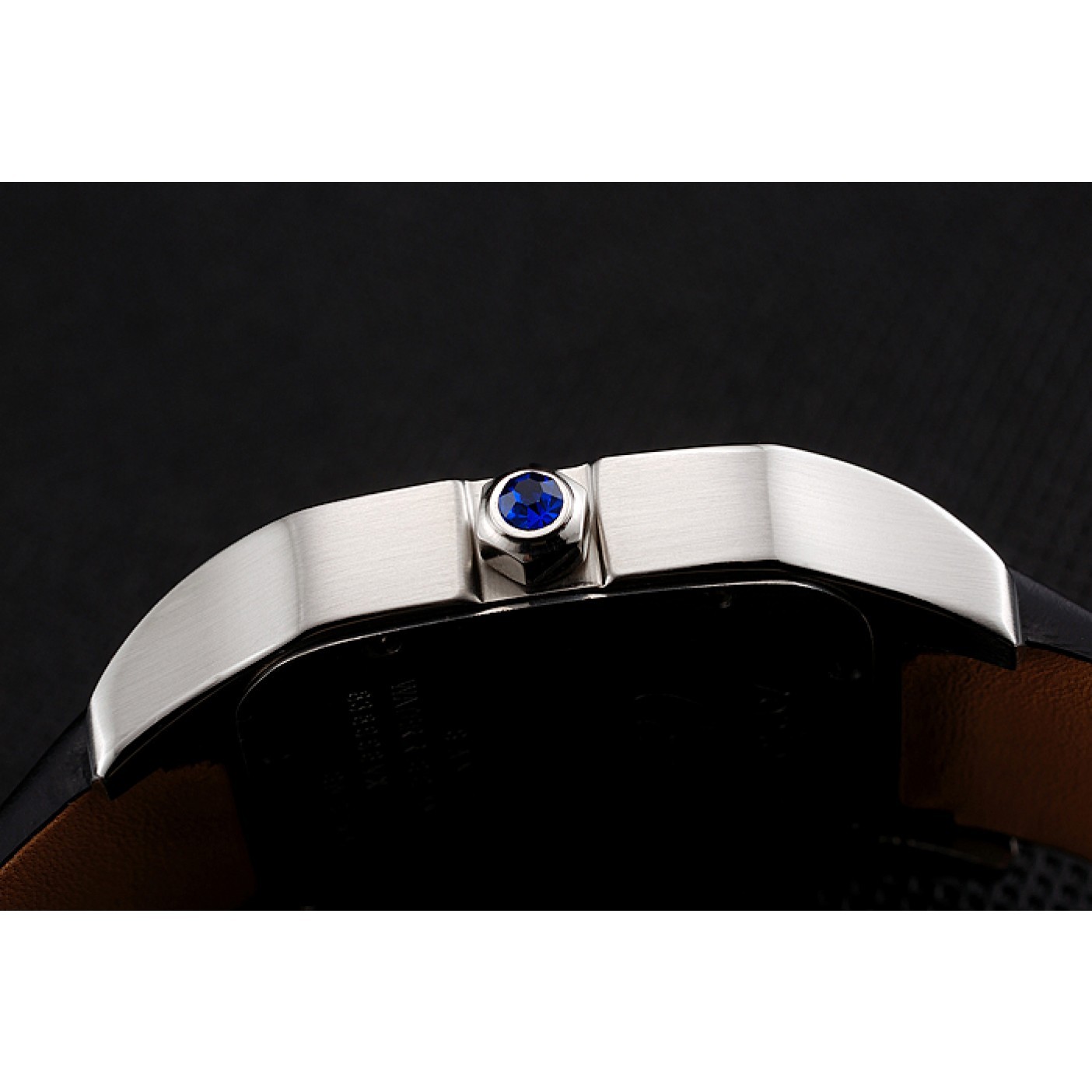 MiroTime Cartier Santos 100 Polished Stainless Steel Bezel 621931