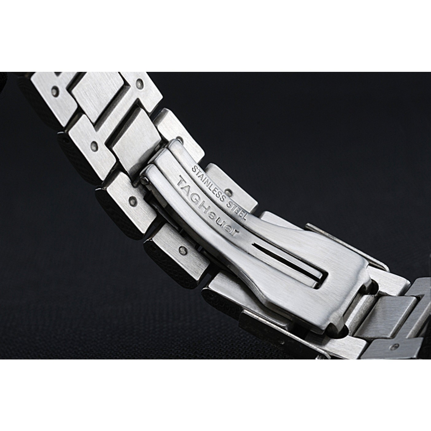 MiroTime Tag Heuer Grand Carrera Stainless Steel Bracelet White Dial 801437
