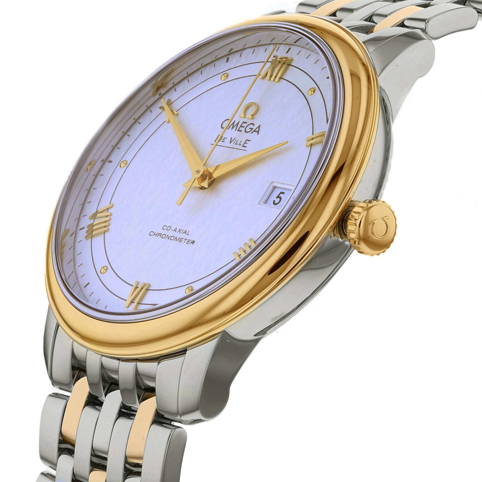 MiroTime Swiss Omega De Ville Prestige Co-Axial 39.5mm Mens Watch O42420402002001