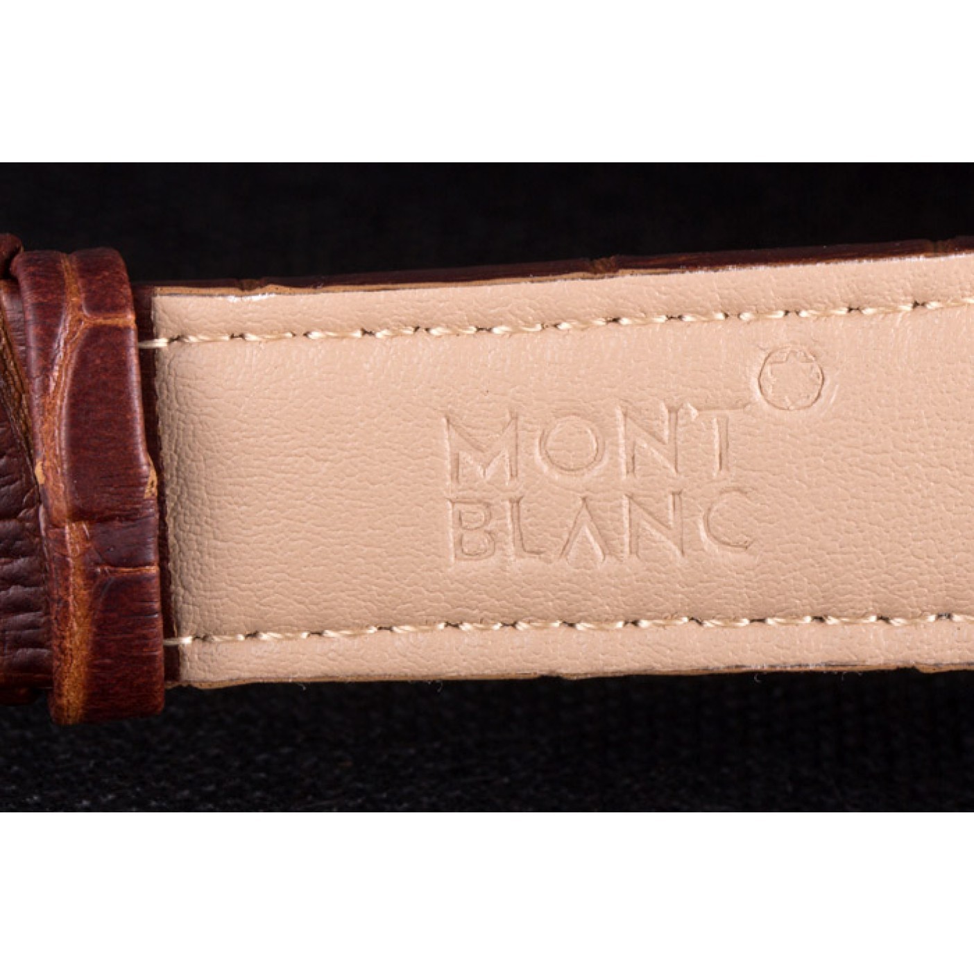 MiroTime Montblanc Flyback Brown Leather Band 621626