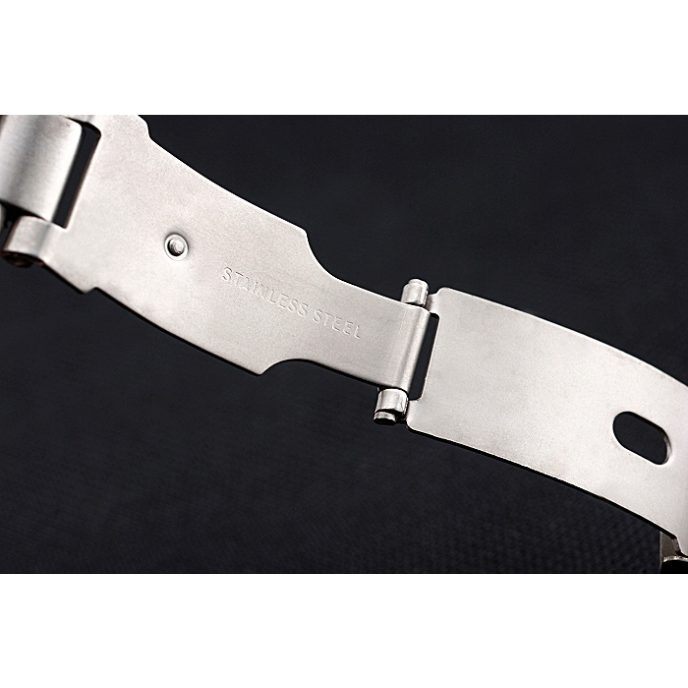 MiroTime Omega Brushed Stainless Steel Link Bracelet 622484