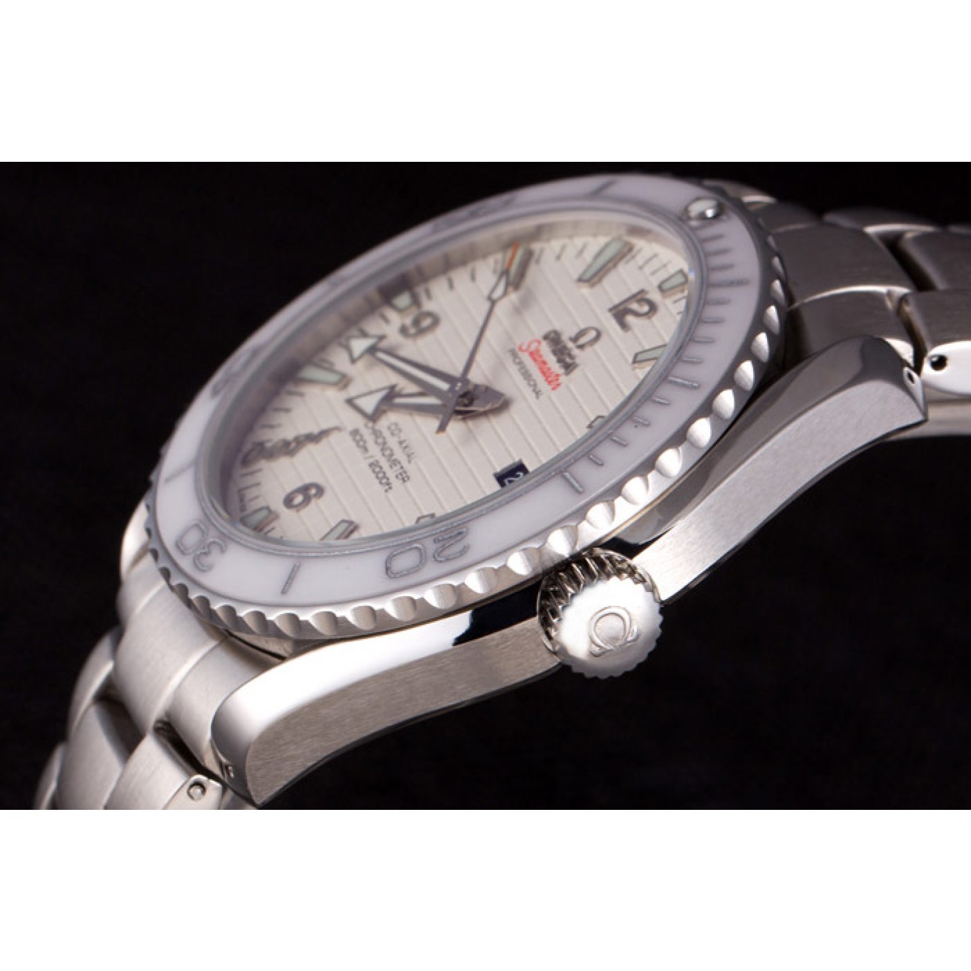 MiroTime Omega James Bond Skyfall Watch with White Dial and White Bezel om231 621383