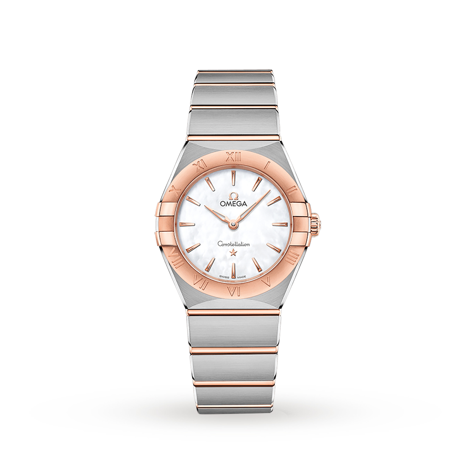 MiroTime Swiss Omega Constellation Manhattan 28mm Ladies Watch O13120286005001