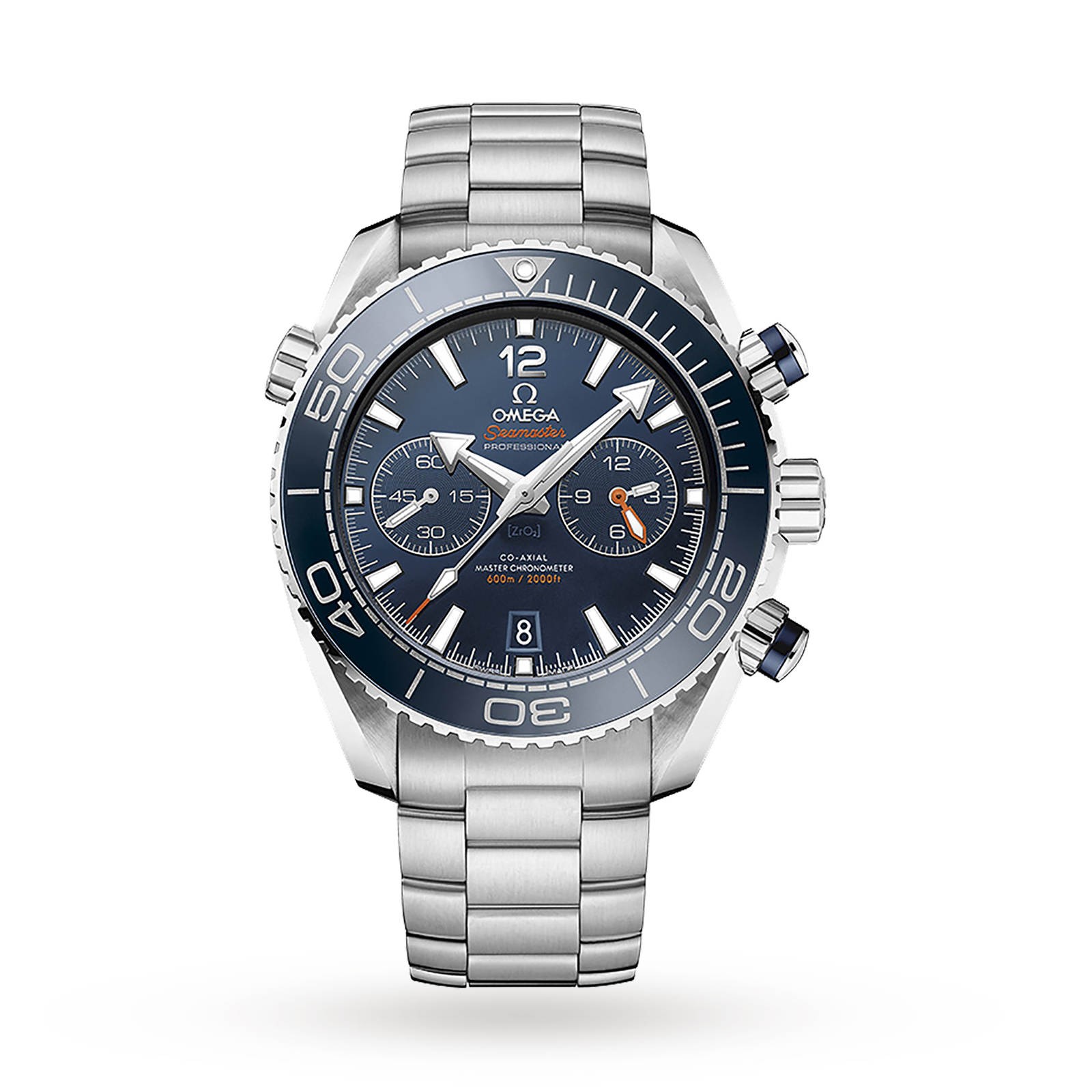 MiroTime Swiss Omega Seamaster Planet Ocean 600m Co-Axial 45.5mm Mens Watch O21530465103001