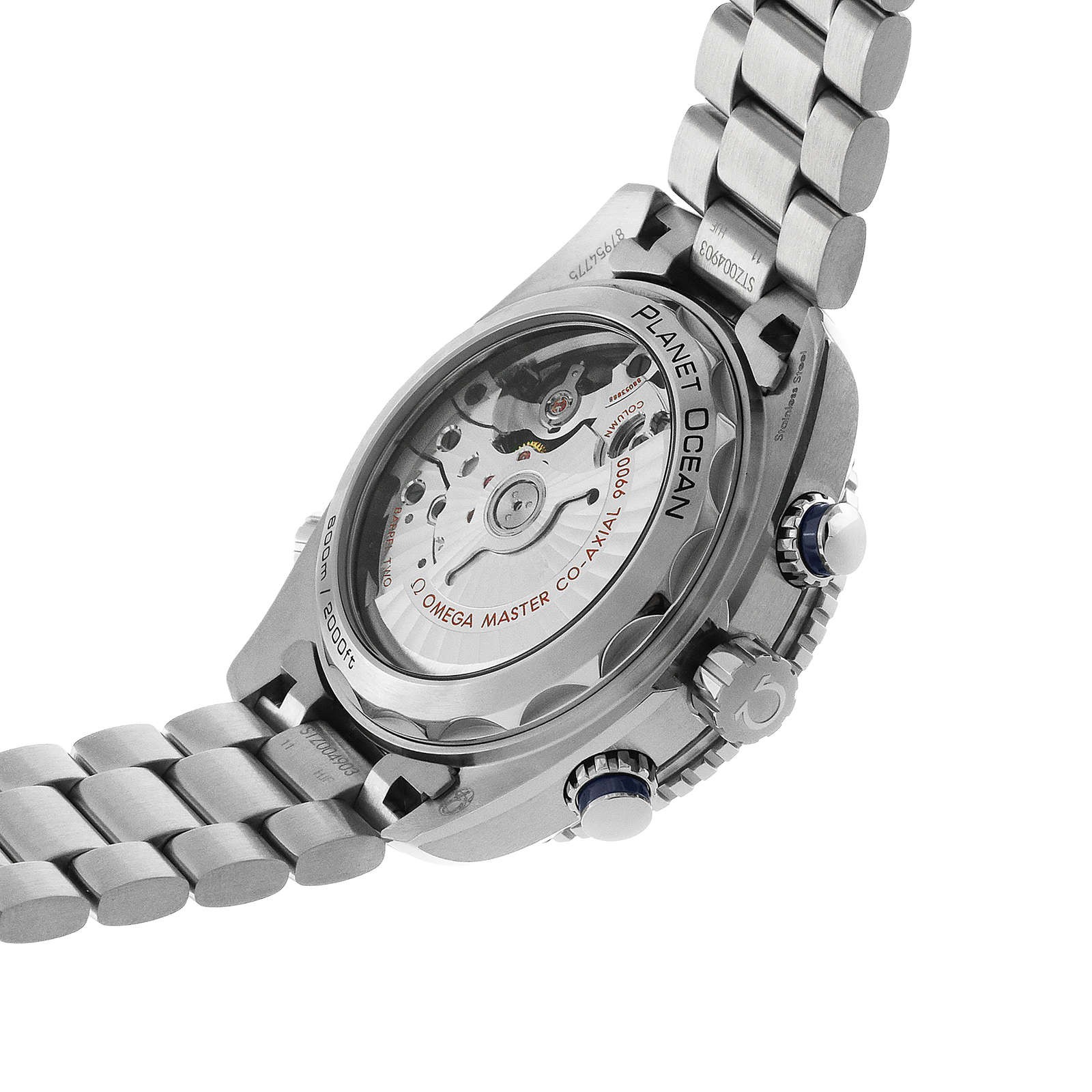 MiroTime Swiss Omega Seamaster Planet Ocean 600m Co-Axial 45.5mm Mens Watch O21530465103001