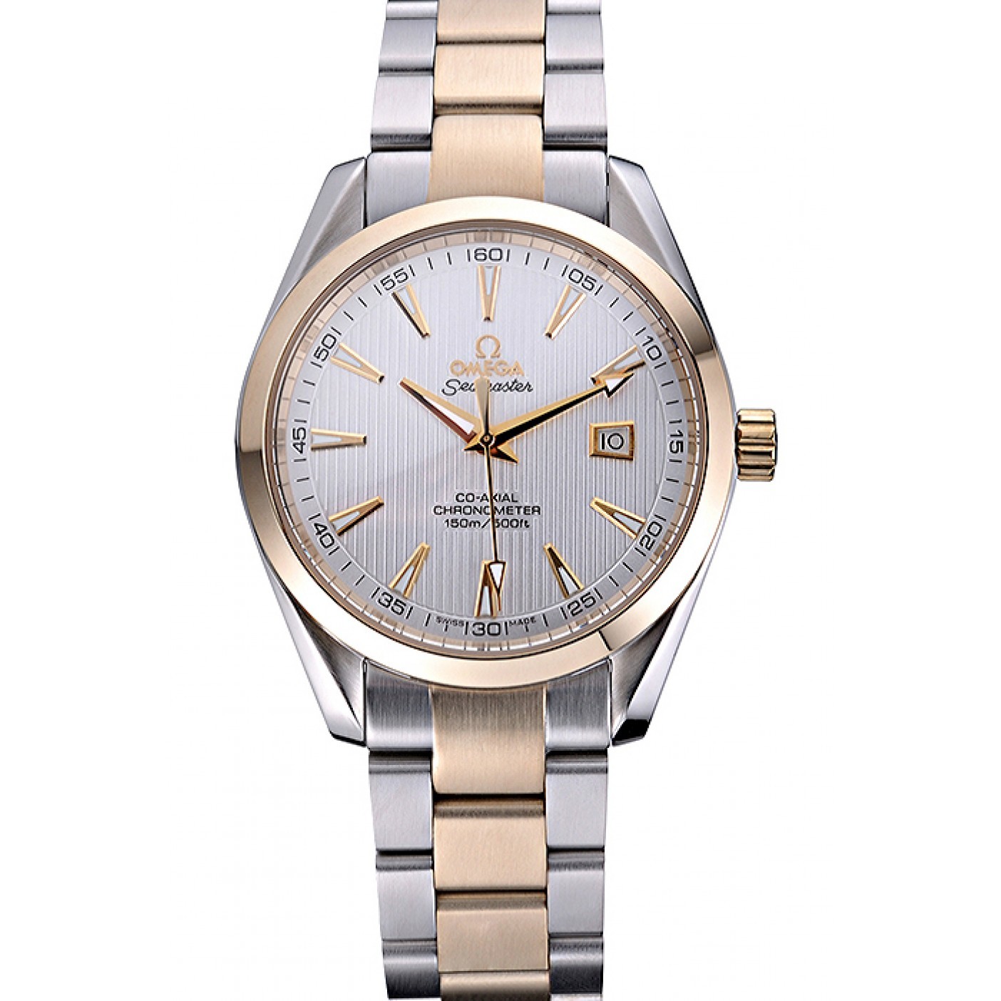 MiroTime Omega Seamaster White Dial Two Tone 622167