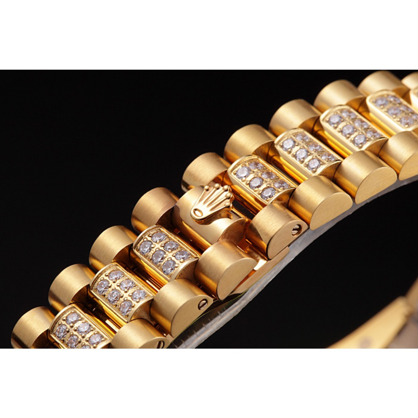 MiroTime Swiss Rolex Day-Date Diamonds Yellow Gold-srl184 621614