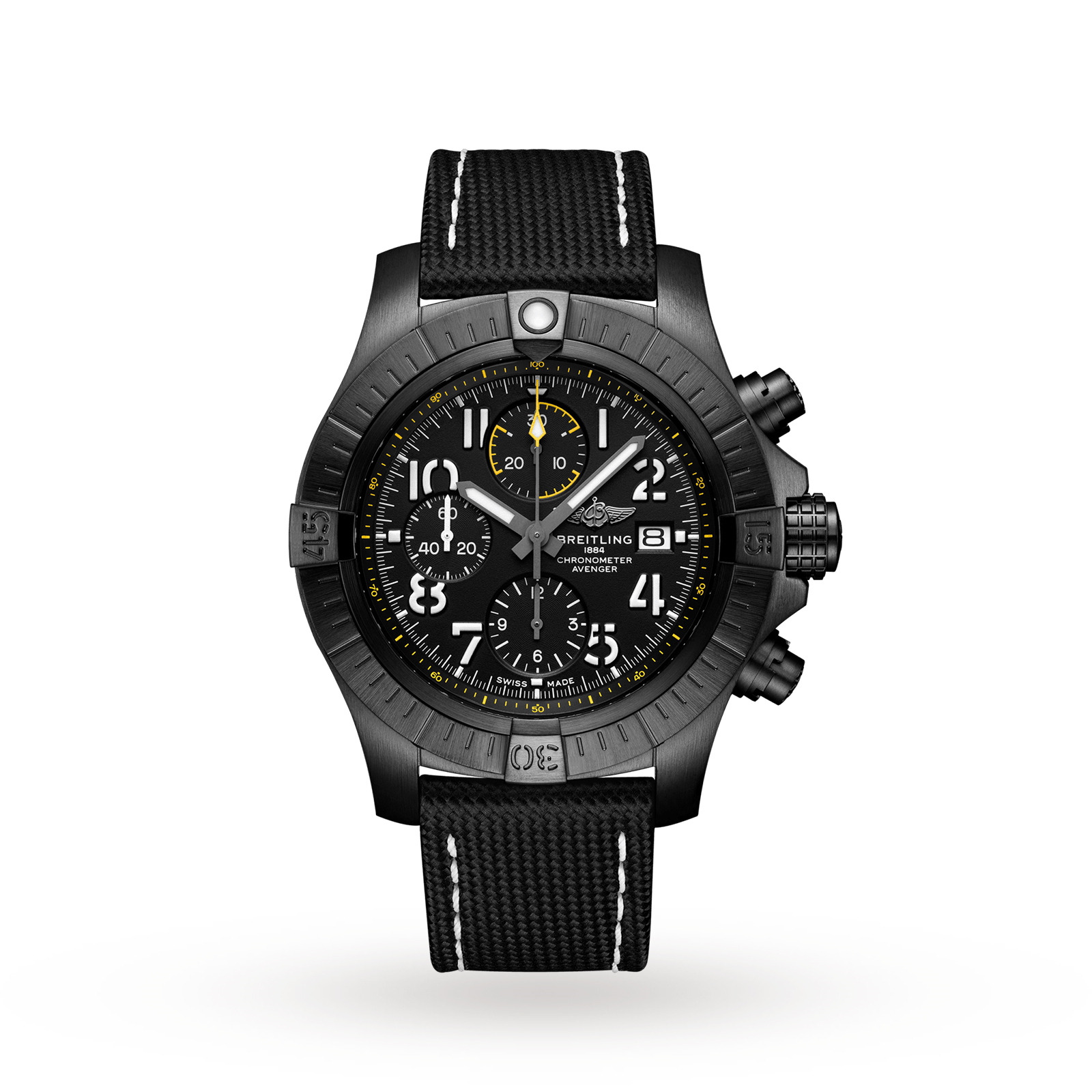 MiroTime Swiss Breitling Avenger Chronograph 45 Night Mission V13317101B1X2