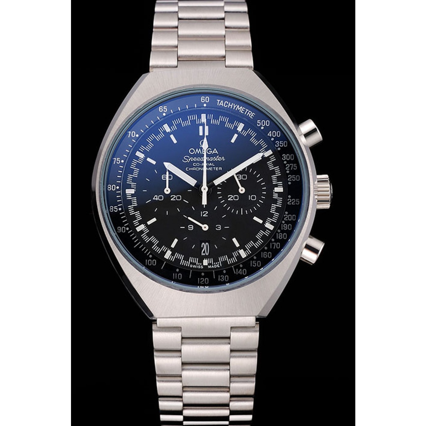 MiroTime Omega Speedmaster Mark II Black Dial Stainless Steel Case And Bracelet 622810