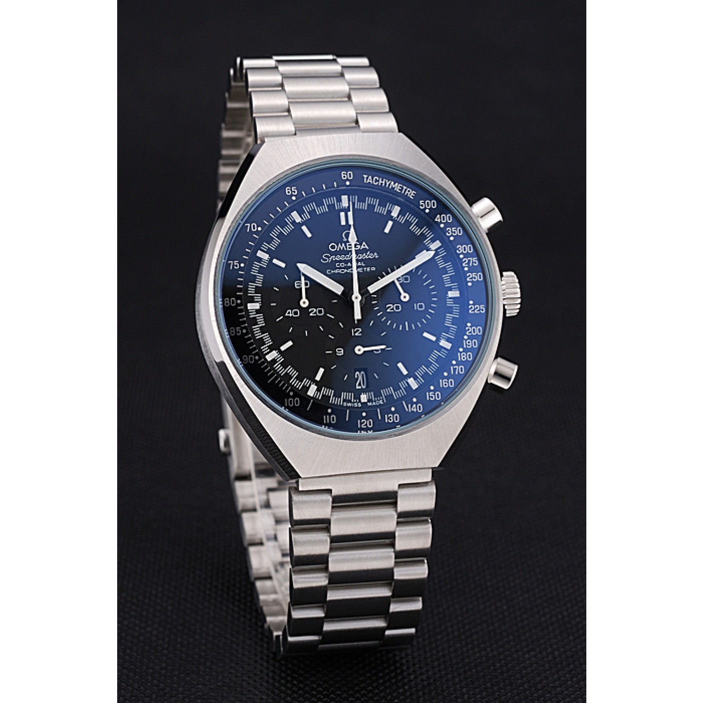 MiroTime Omega Speedmaster Mark II Black Dial Stainless Steel Case And Bracelet 622810
