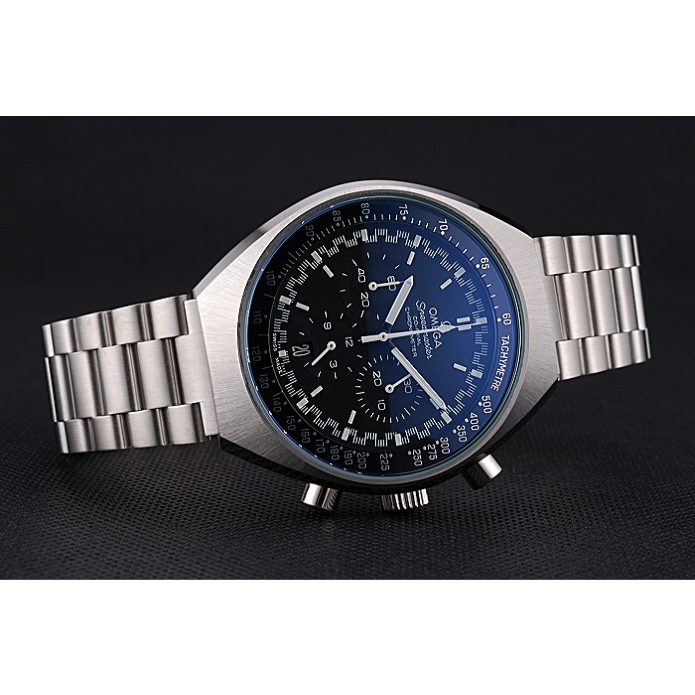 MiroTime Omega Speedmaster Mark II Black Dial Stainless Steel Case And Bracelet 622810