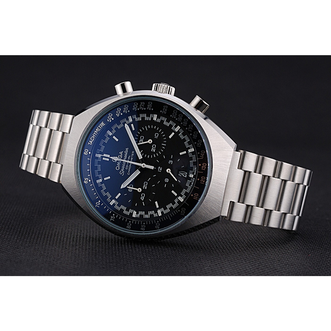 MiroTime Omega Speedmaster Mark II Black Dial Stainless Steel Case And Bracelet 622810