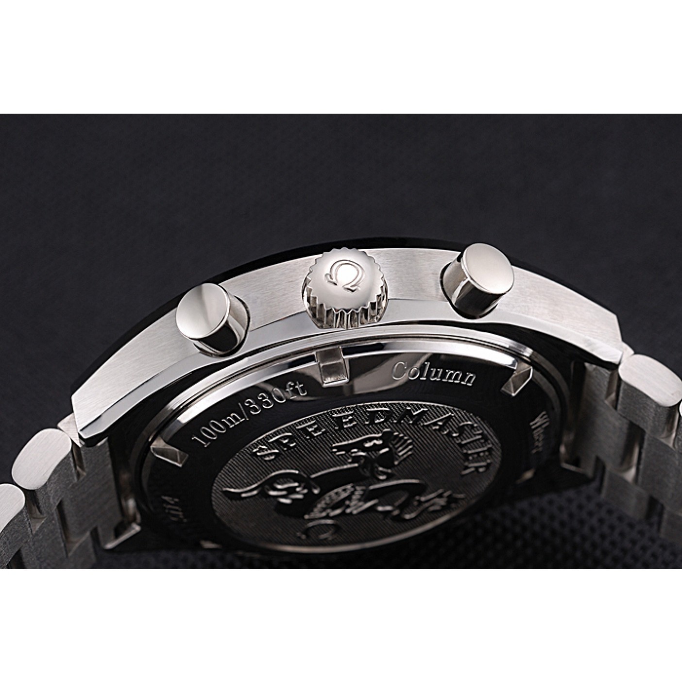 MiroTime Omega Speedmaster Mark II Black Dial Stainless Steel Case And Bracelet 622810