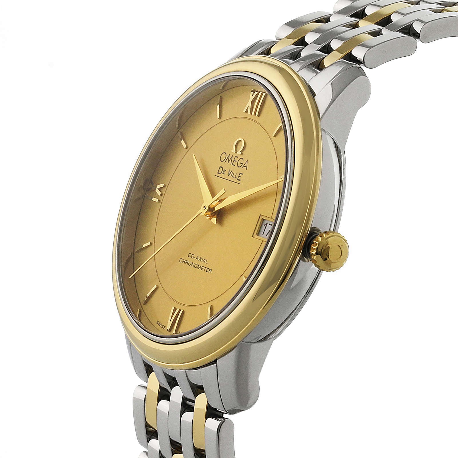 MiroTime Swiss Omega De Ville Prestige Co-Axial 36.8mm Mens Watch O42420372008001