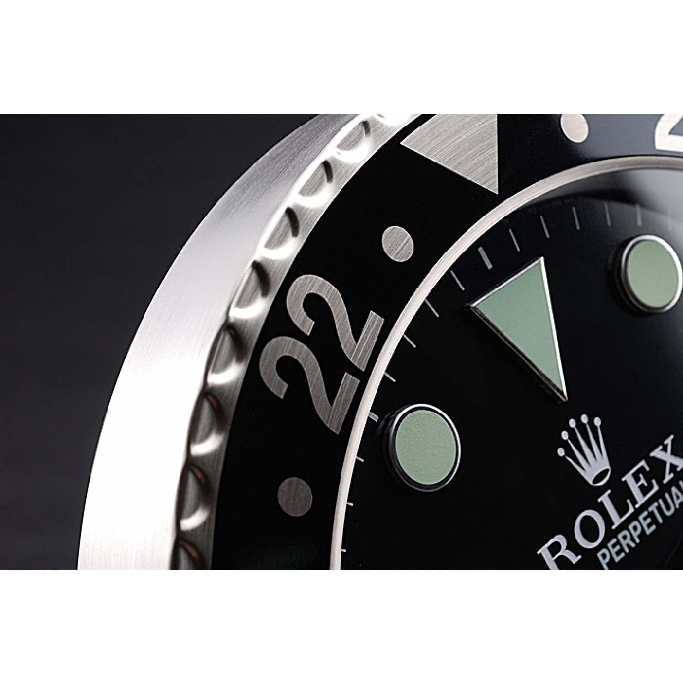 MiroTime Rolex GMT Master II Wall Clock Black-Red 622478