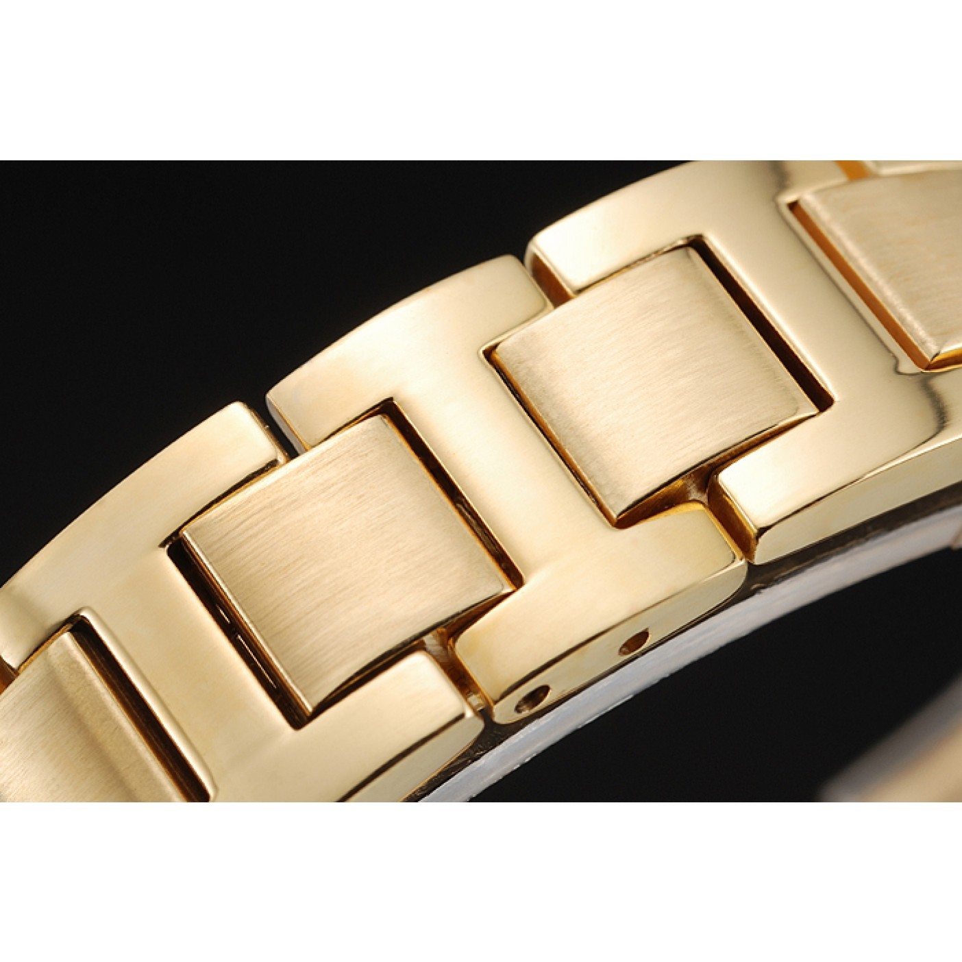 MiroTime Cartier Ballon Bleu White Dial Yellow Gold Stainless Steel Bracelet 1454191
