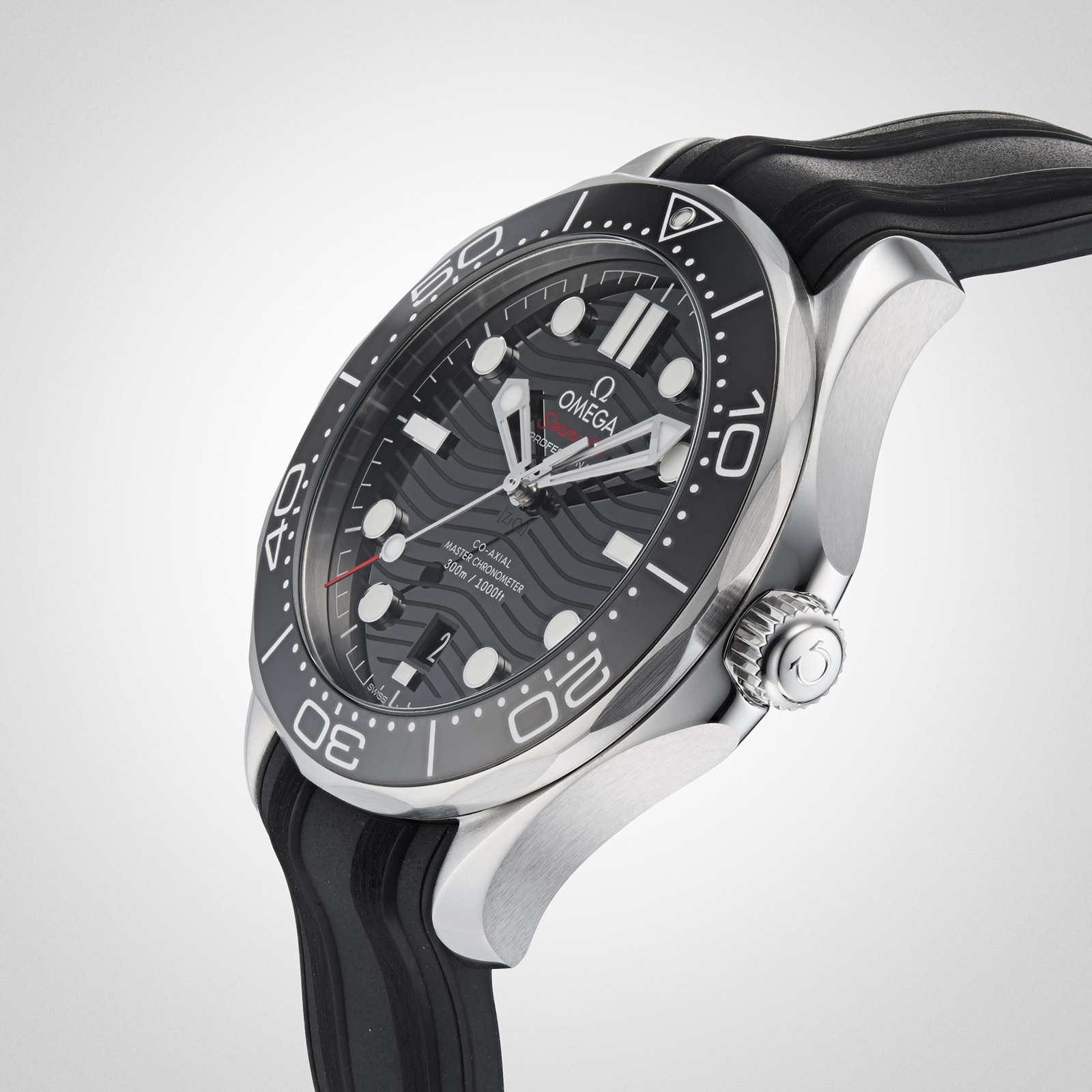 MiroTime Swiss Omega Seamaster Diver 300m Co-Axial 42mm Mens Watch O21032422001001