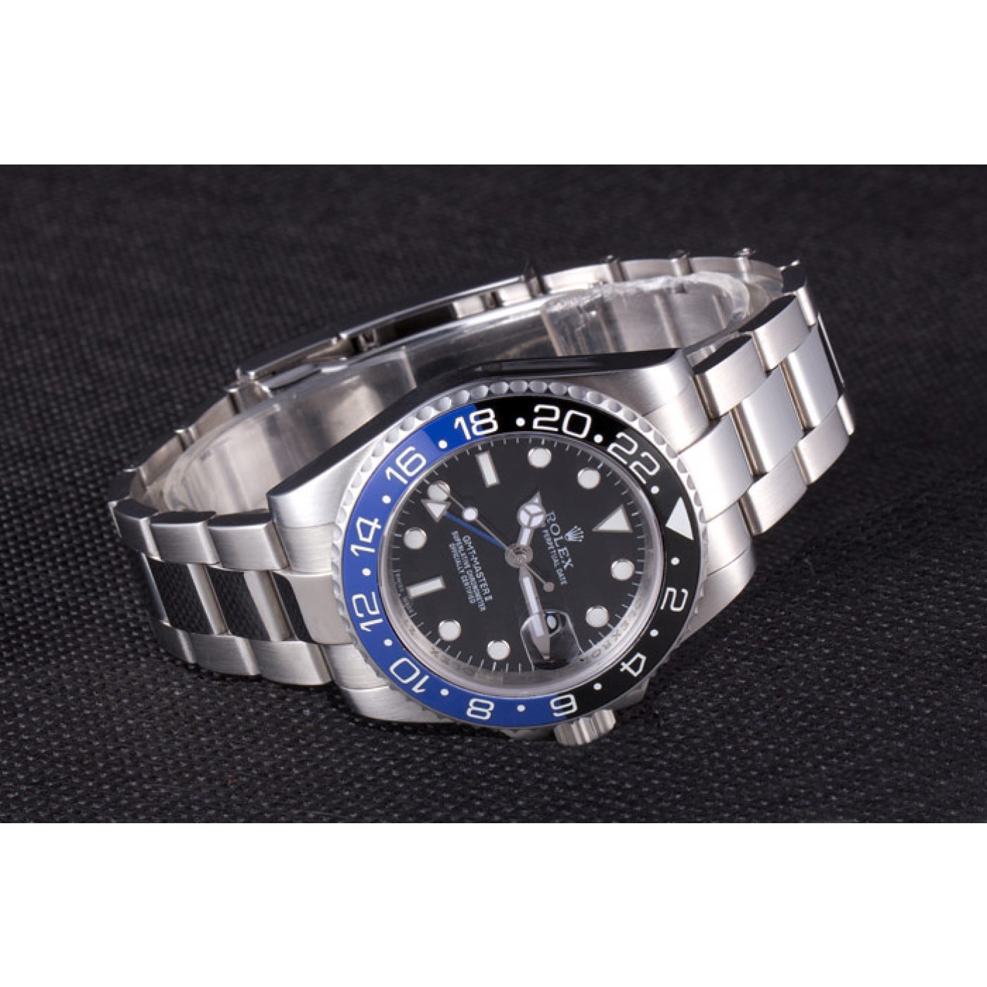 MiroTime Rolex GMT MASTER II BLACK BLUE BEZEL 2013 rl431 621393