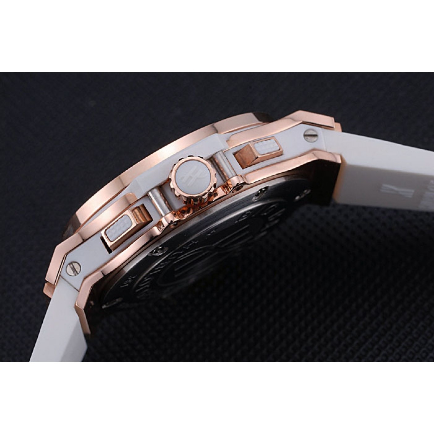 MiroTime Hublot Big Bang Tutti Frutti White Strap Gold Dial