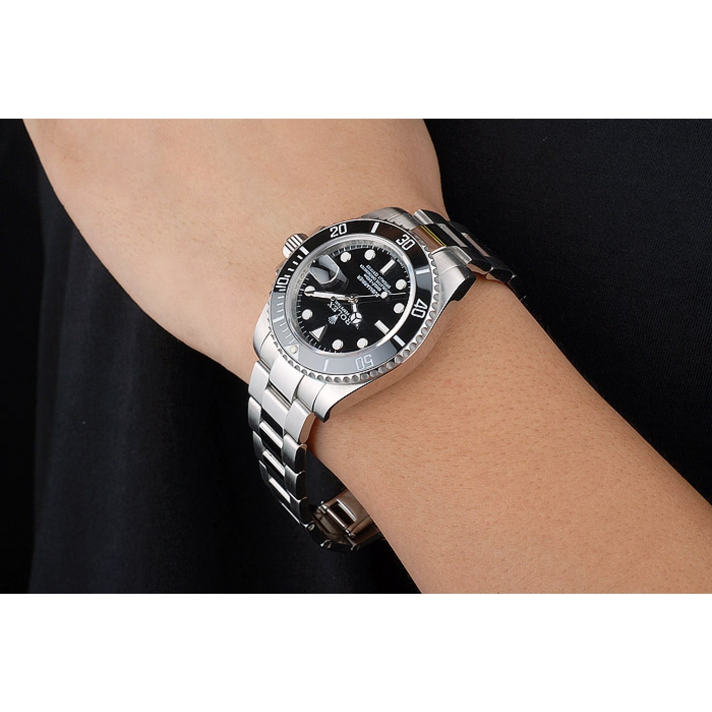 MiroTime Rolex Submariner Black Ceramic Bezel Black Dial 98235