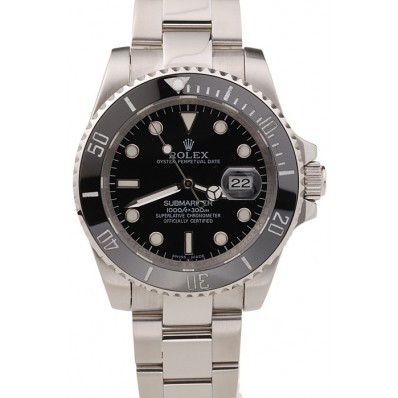 MiroTime Rolex Submariner Black Ceramic Bezel Black Dial 98235