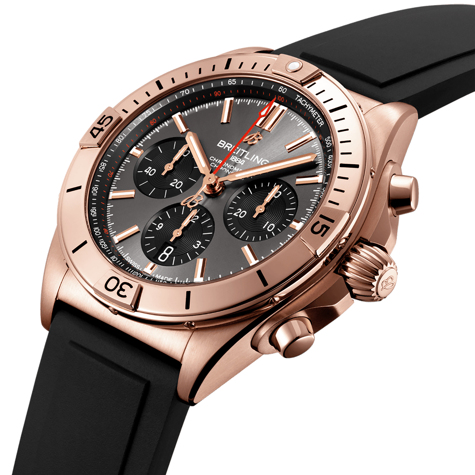 MiroTime Swiss Breitling Chronomat 42mm Mens Watch RB0134101B1S1