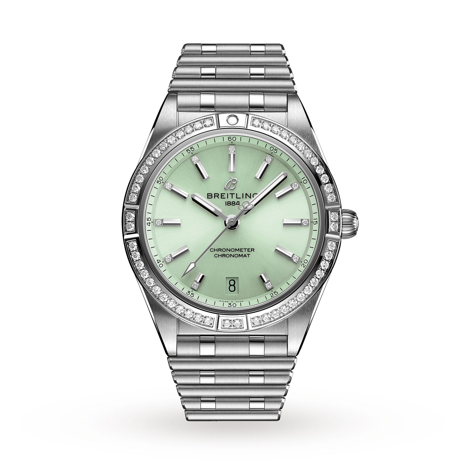 MiroTime Swiss Breitling Chronomat 36mm Ladies Watch A10380591L1A1