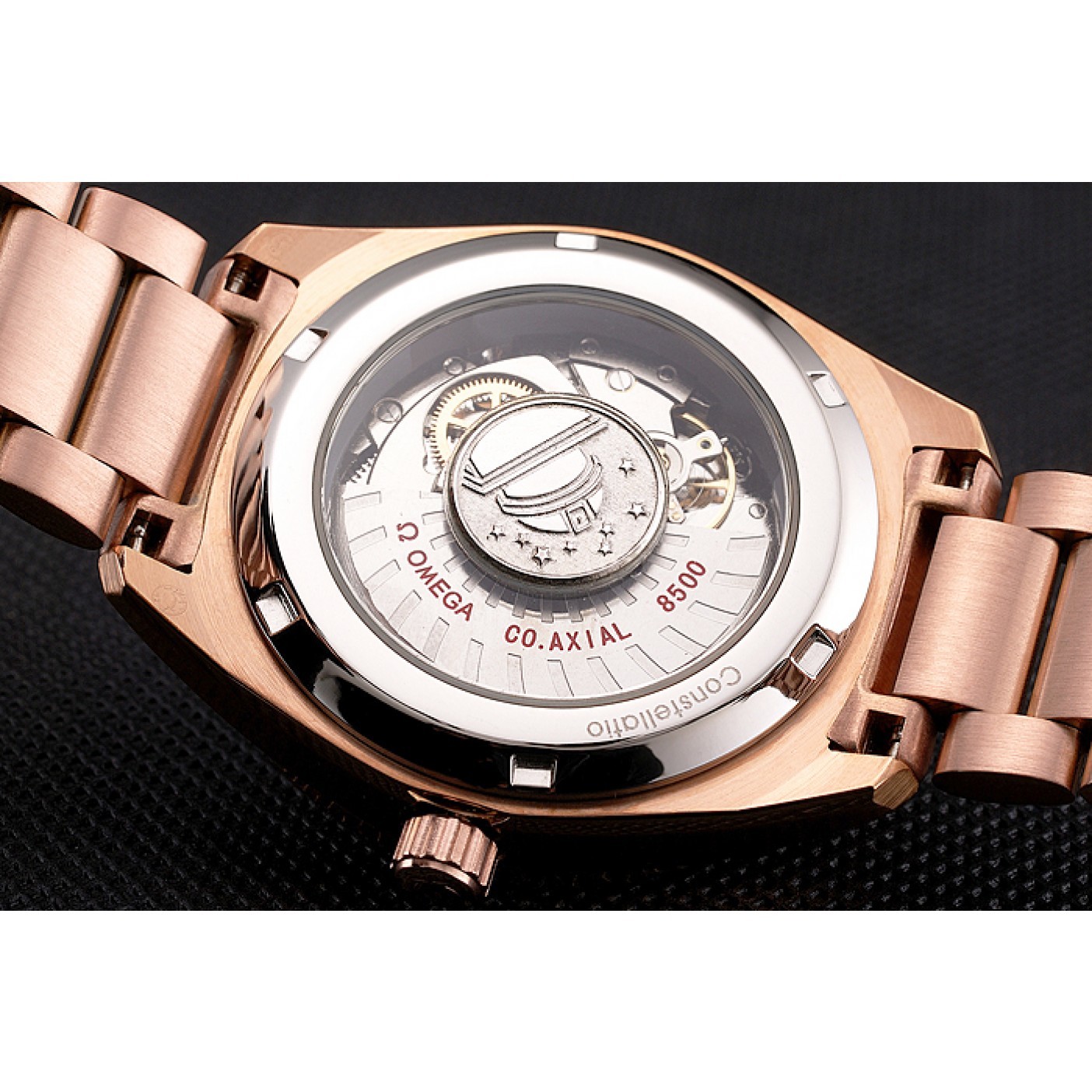 MiroTime Omega Globemaster White Dial Rose Gold Case And Bracelet