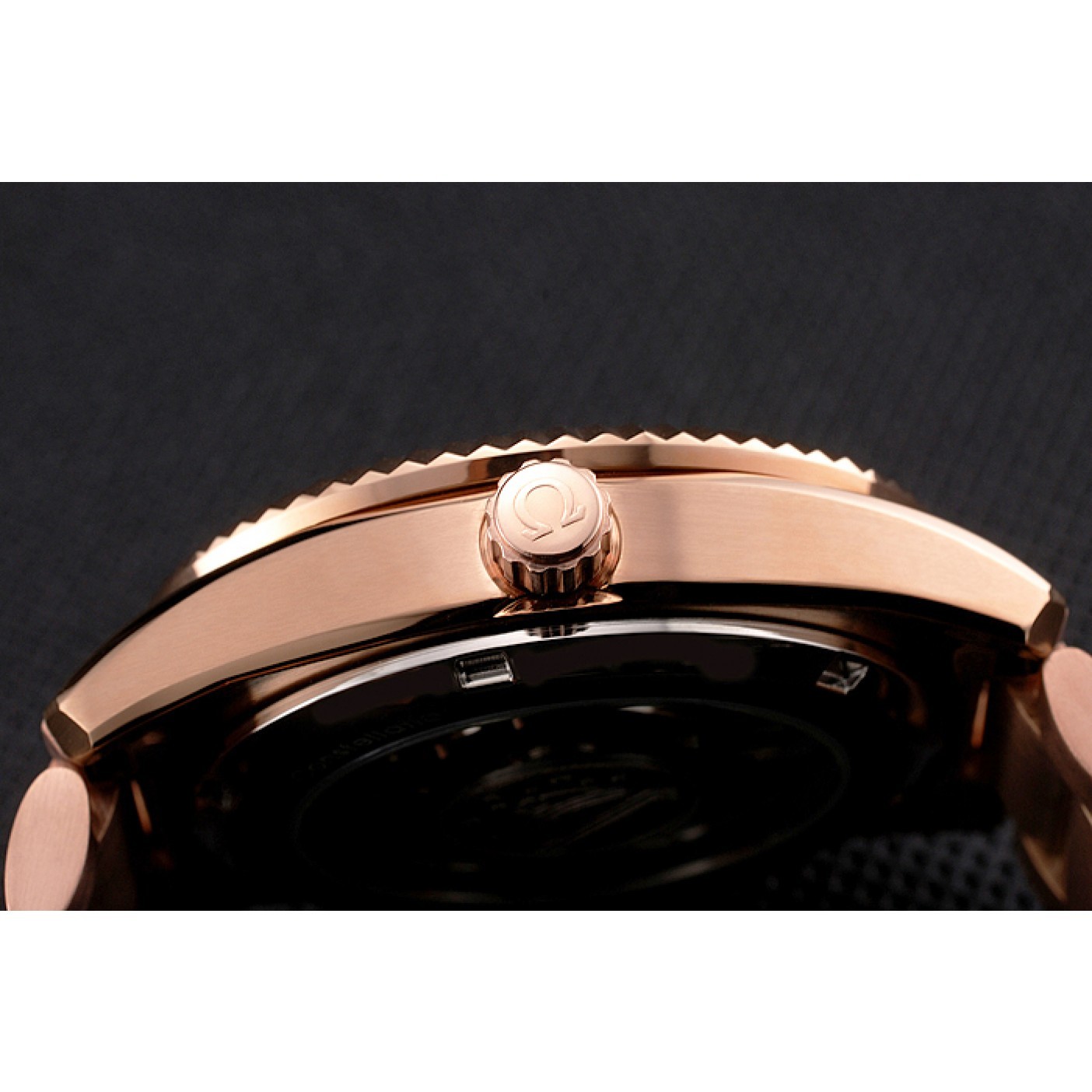 MiroTime Omega Globemaster White Dial Rose Gold Case And Bracelet