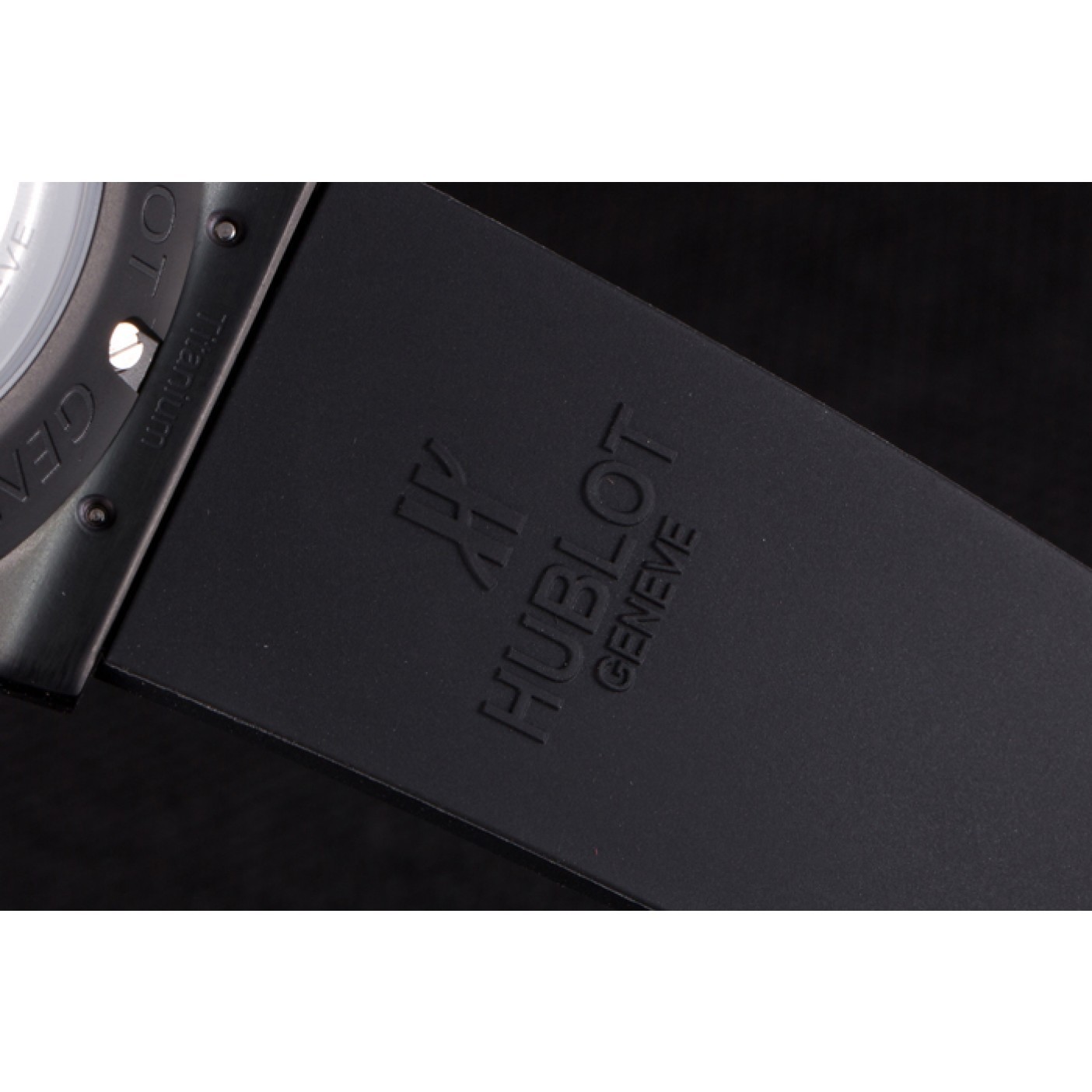 MiroTime Hublot Big Bang Black Rubber Strap Black Checkered Dial 80193