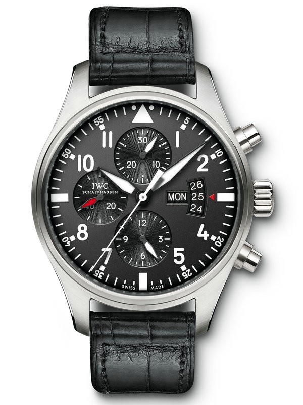 MiroTime AAA Replica IWC Pilot&#039;s Chronograph Mens Watch IW377701
