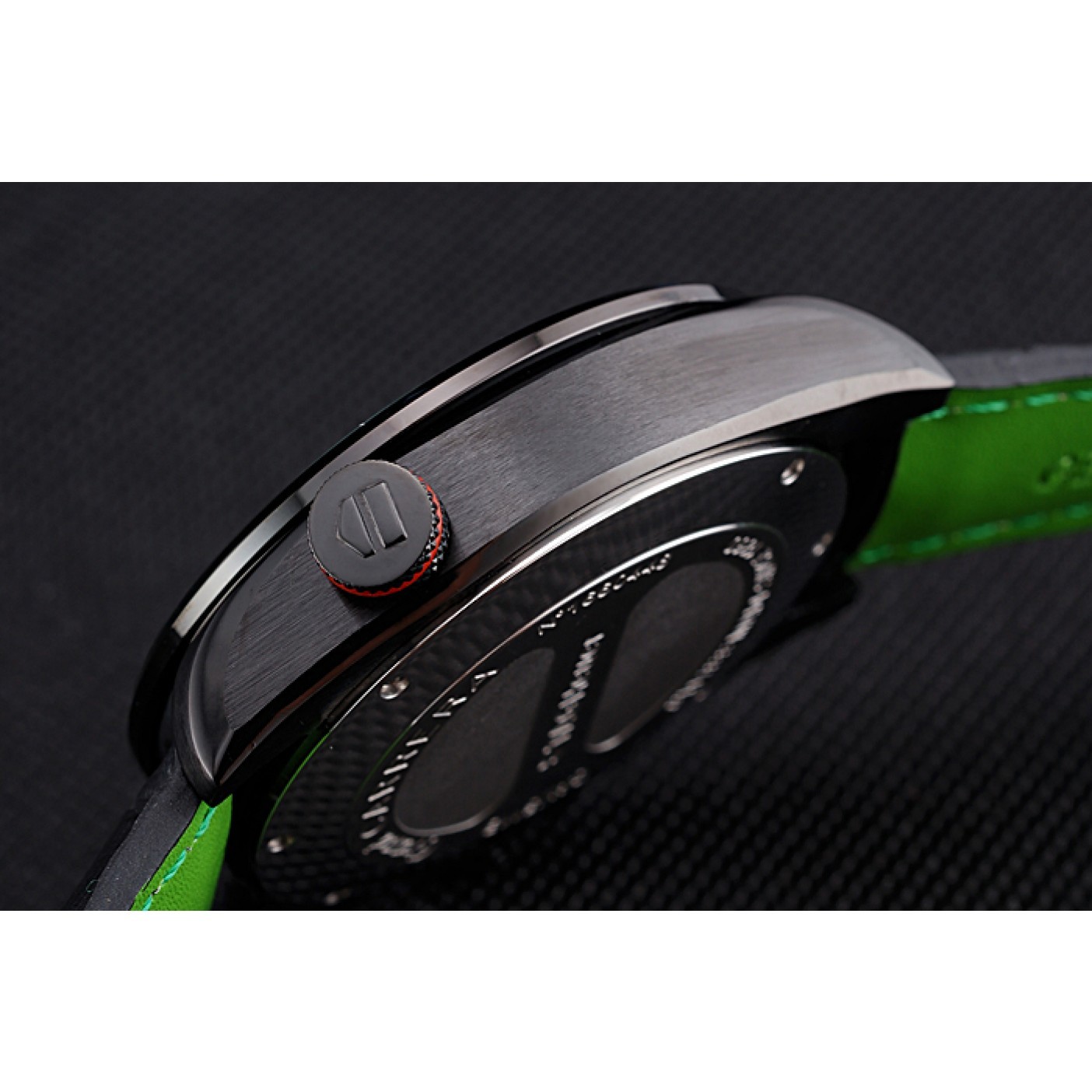 MiroTime Tag Heuer Carrera Black Stainless Steel Case Black Dial 98247