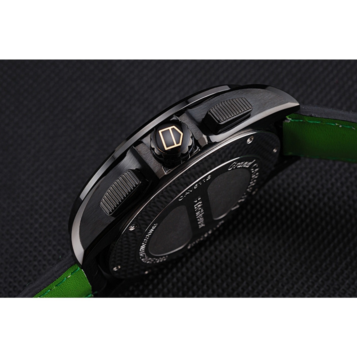 MiroTime Tag Heuer Carrera Black Stainless Steel Case Black Dial 98247