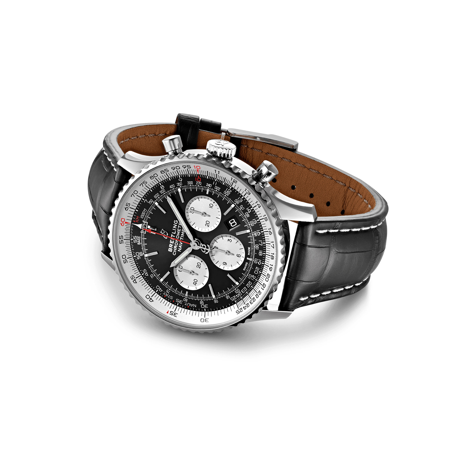 MiroTime Swiss Breitling Navitimer 1 B01 Chronograph 46 AB0127211B1P1