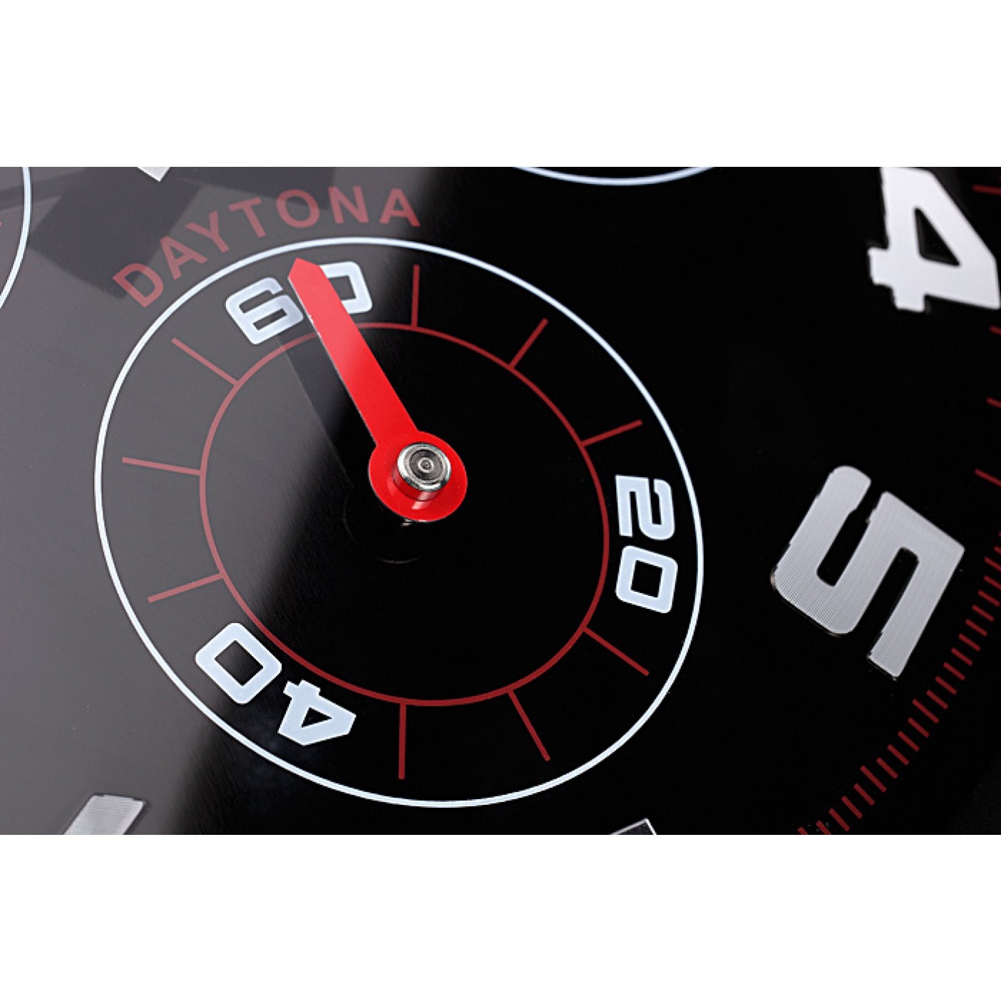 MiroTime Rolex Daytona Cosmograph Wall Clock Black-Red 621908