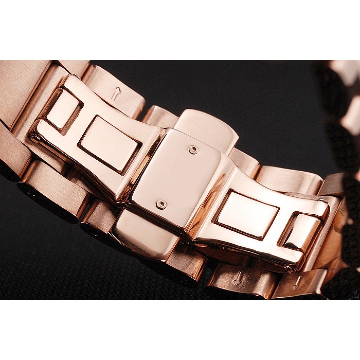 MiroTime Cartier Calibre De Cartier Small Seconds White Dial Rose Gold Case And Bracelet
