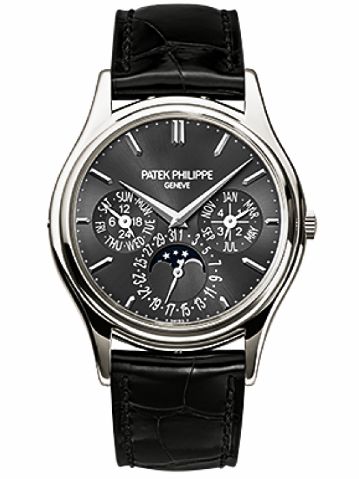 MiroTime AAA Replica Patek Philippe Grand Complications Platinum Mens Watch 5140P-017