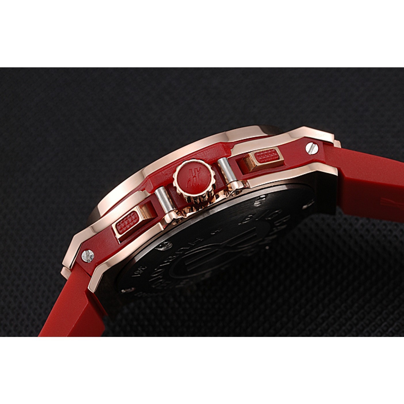 MiroTime Hublot Big Bang Red Strap Red Dial Watch 98069