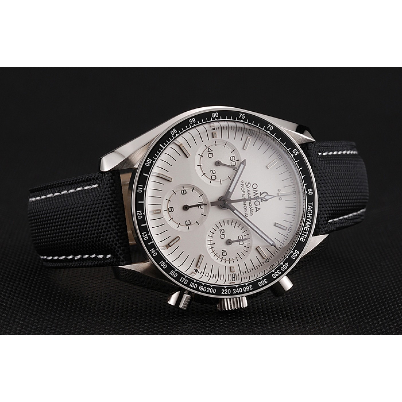 MiroTime Swiss Omega Speedmaster Professional White Dial 1453934