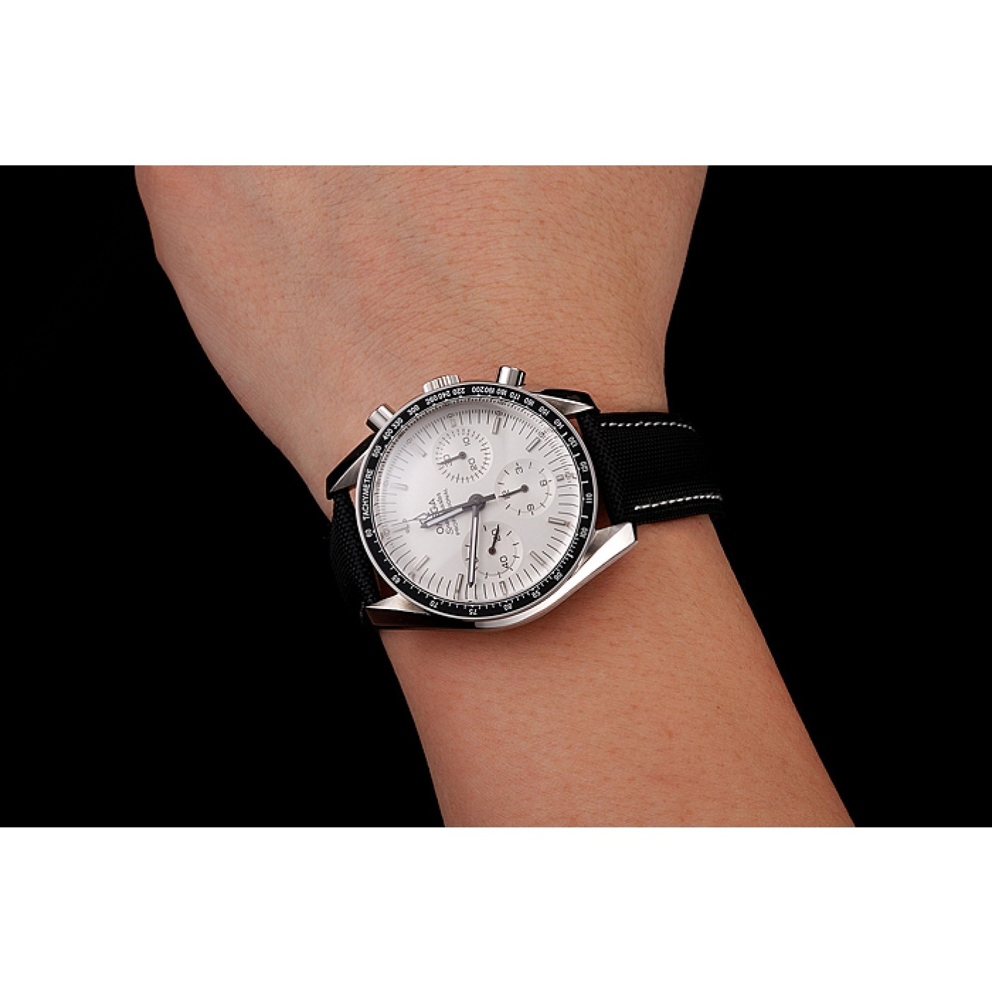 MiroTime Swiss Omega Speedmaster Professional White Dial 1453934