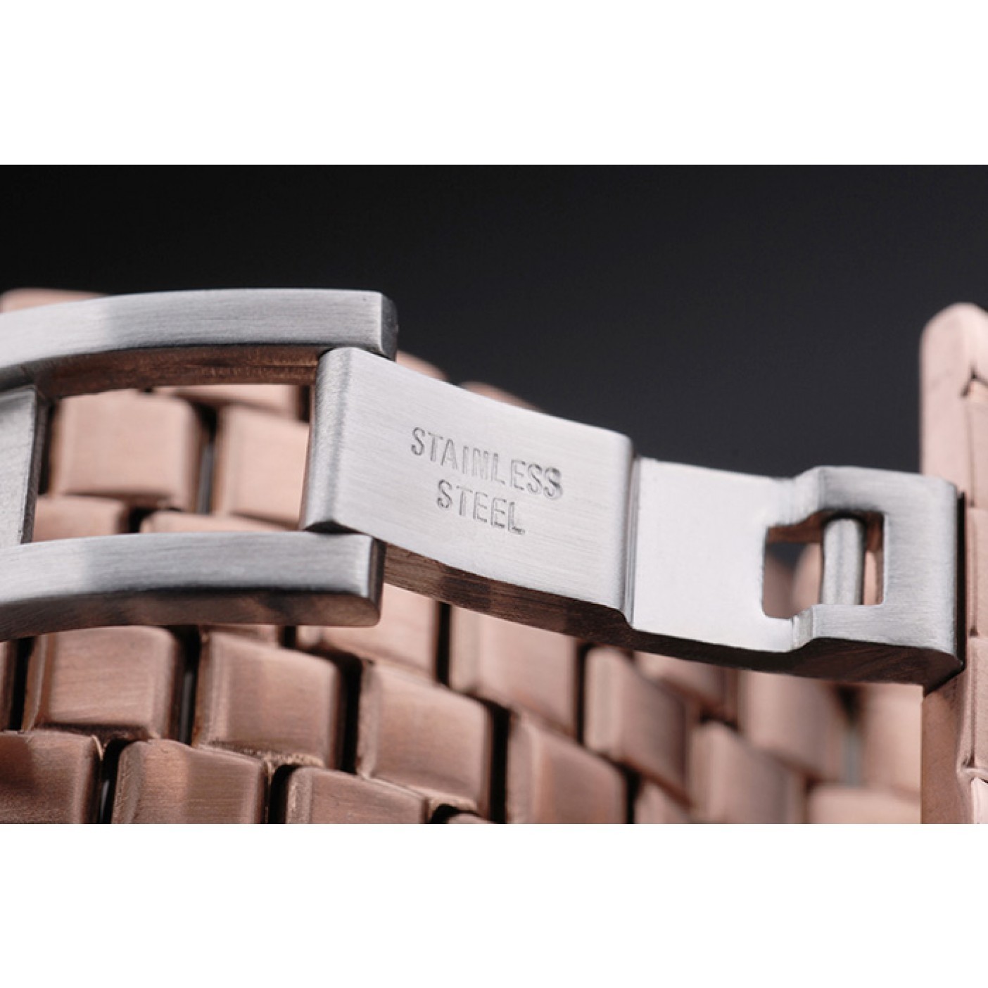 MiroTime Omega De Ville Rose Gold Dial Rose Gold Stainless Steel Bracelet 1454188