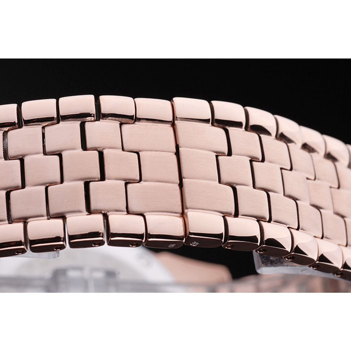MiroTime Omega De Ville Rose Gold Dial Rose Gold Stainless Steel Bracelet 1454188