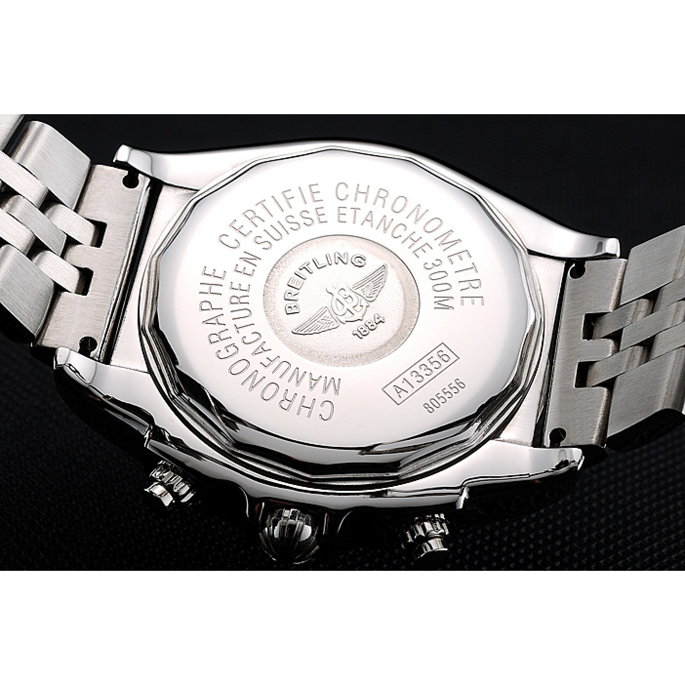 MiroTime Breitling Chronomat White Dial Stainless Steel Case And Bracelet 622223