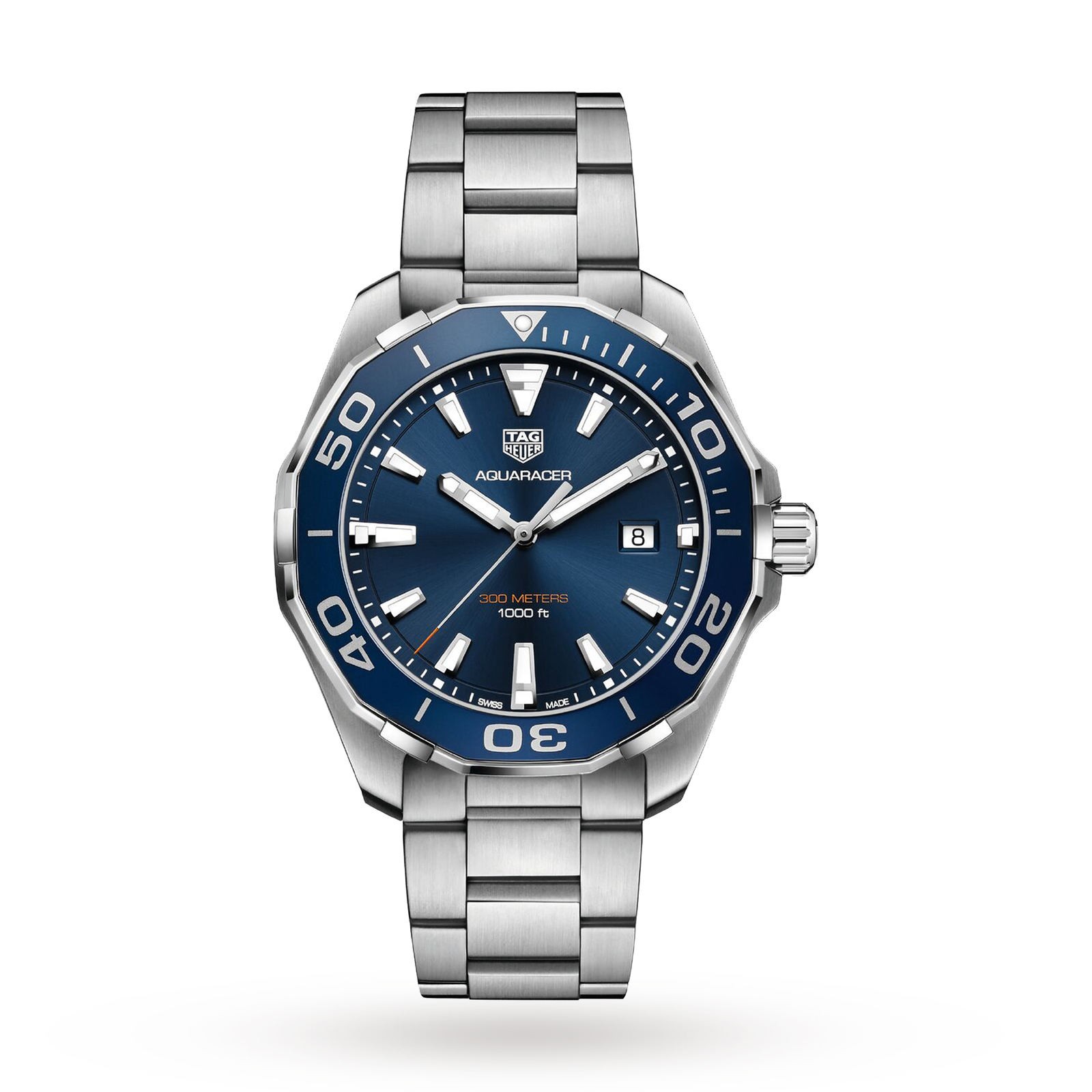 MiroTime TAG Heuer Aquaracer 43mm Mens Watch WAY101C.BA0746