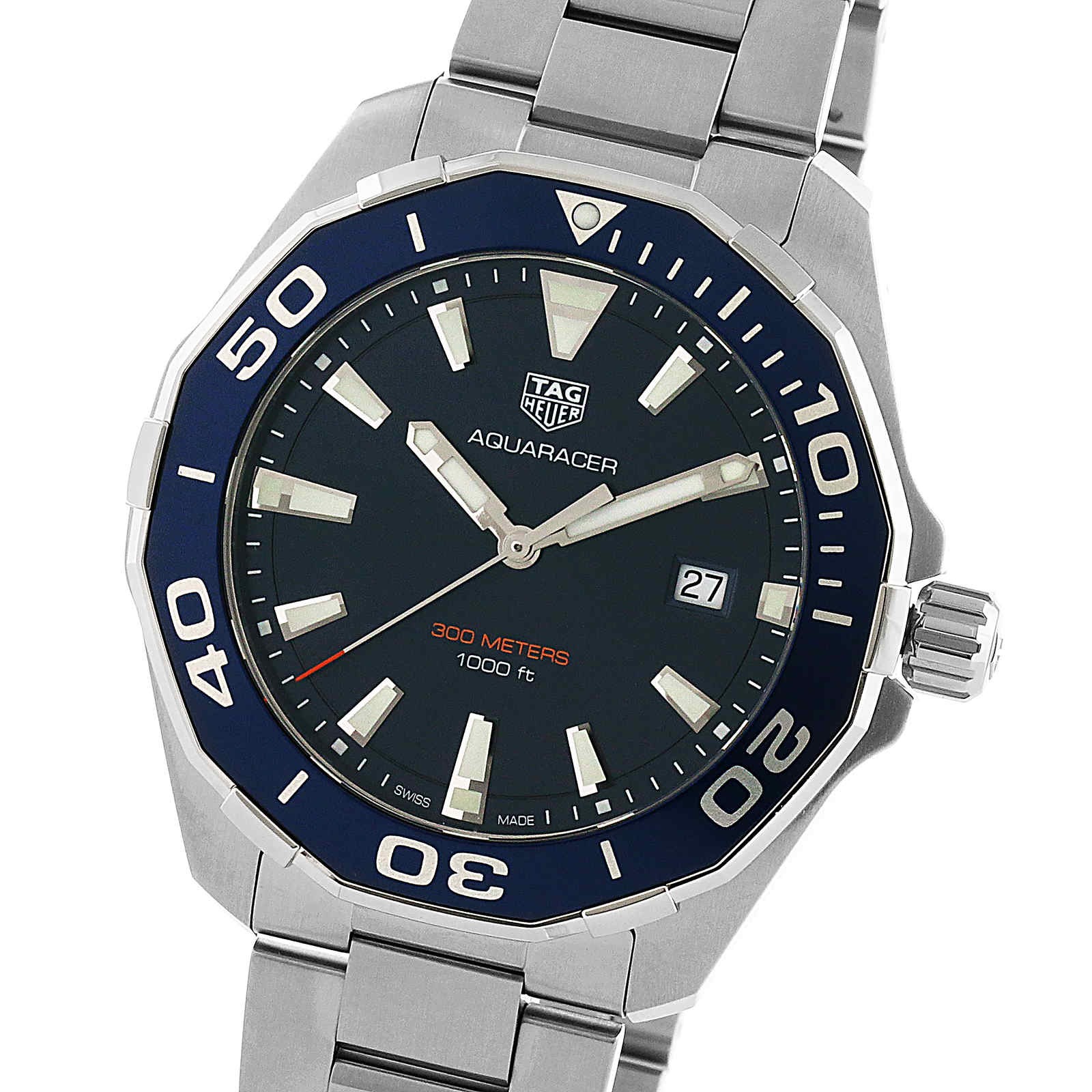 MiroTime TAG Heuer Aquaracer 43mm Mens Watch WAY101C.BA0746