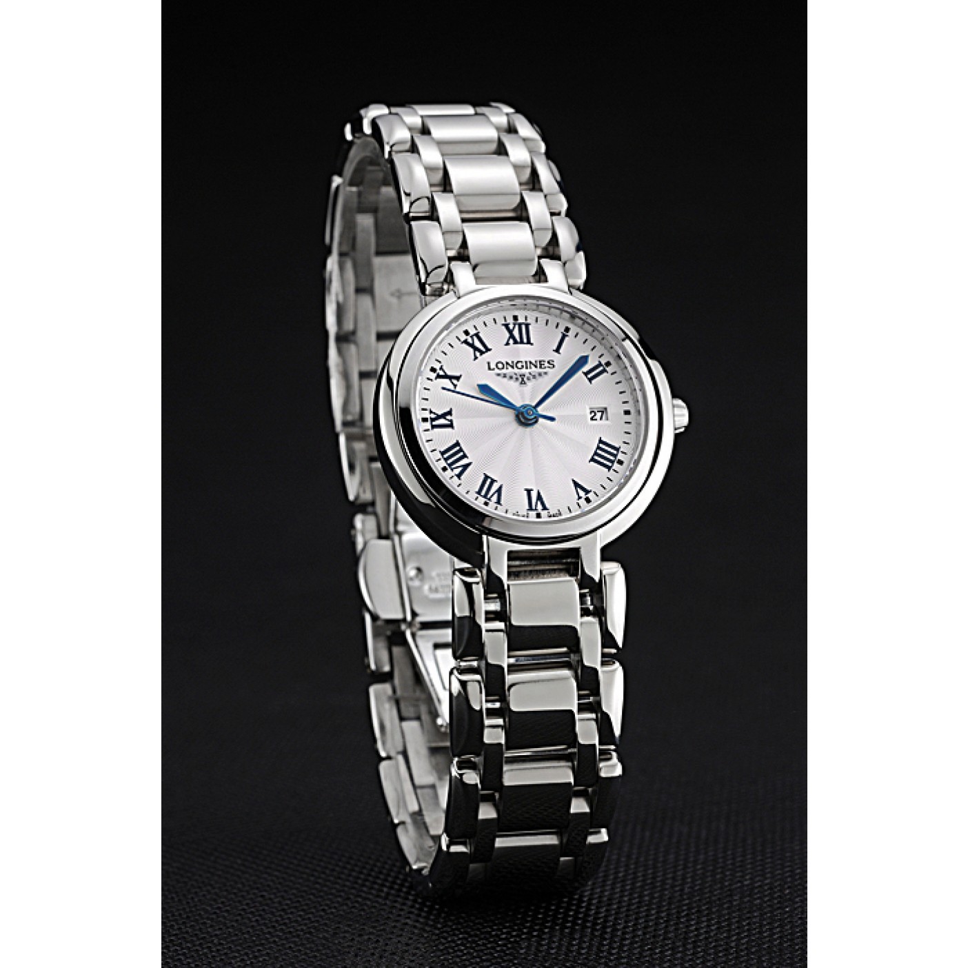 MiroTime Longines PrimaLuna Stainless Steel Case Roman Numerals 622587