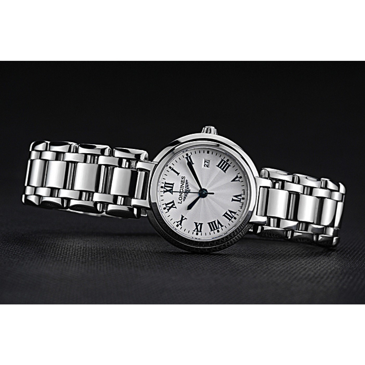 MiroTime Longines PrimaLuna Stainless Steel Case Roman Numerals 622587