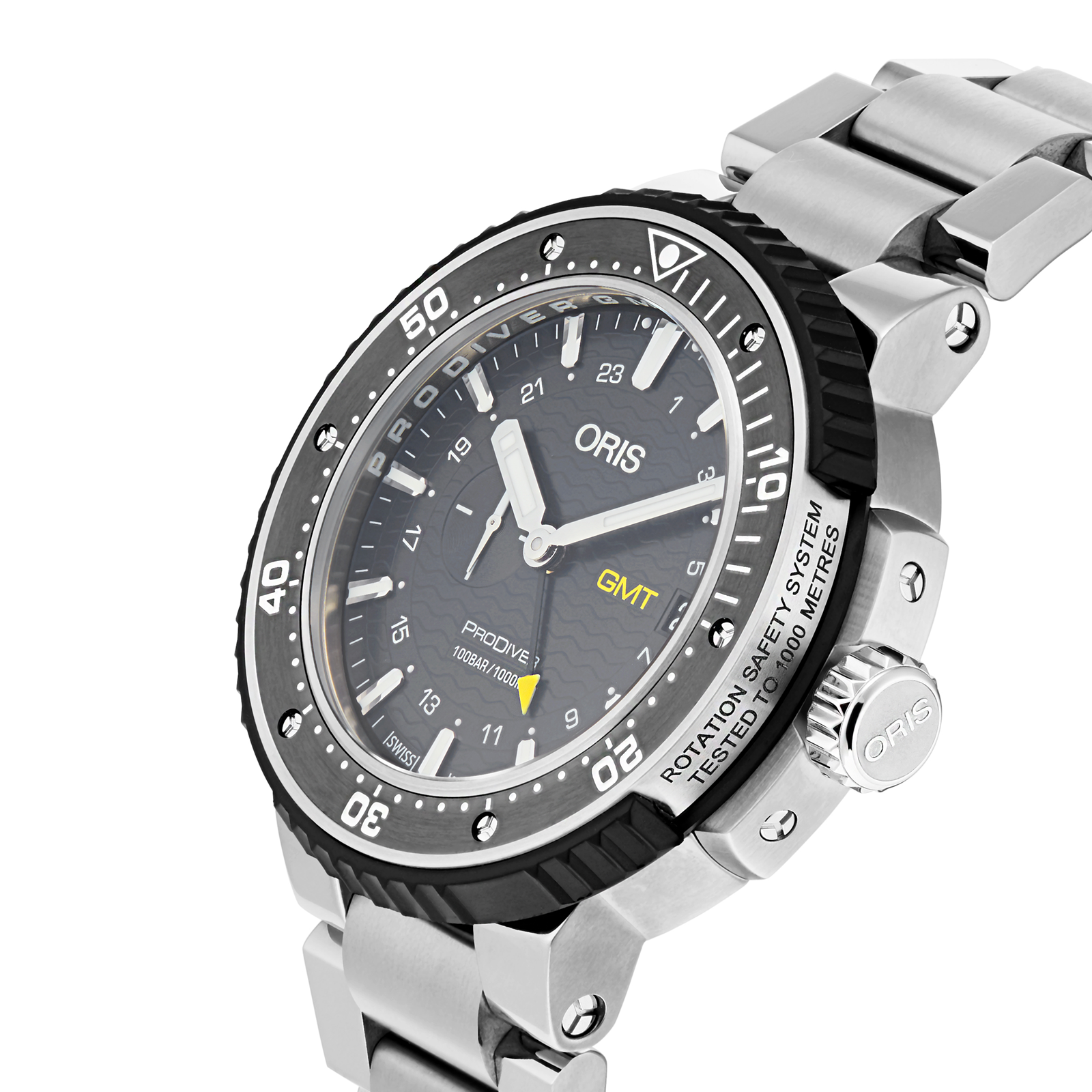 MiroTime Swiss Oris ProDriver 49mm Mens Watch 01 748 7748 7154 MB