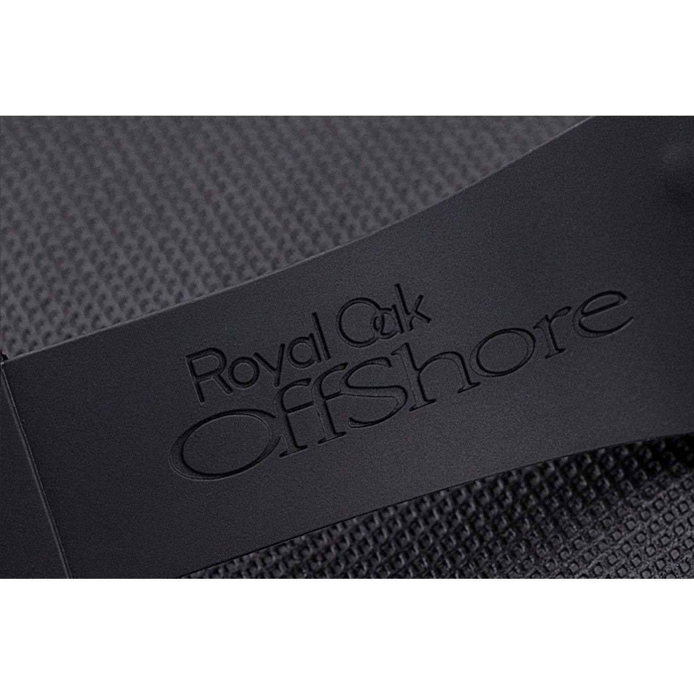 MiroTime Swiss Audemars Piguet Royal Oak Chronometer Black Dial Diamond Bezel Stainless Steel Case Black Rubber Strap 622867