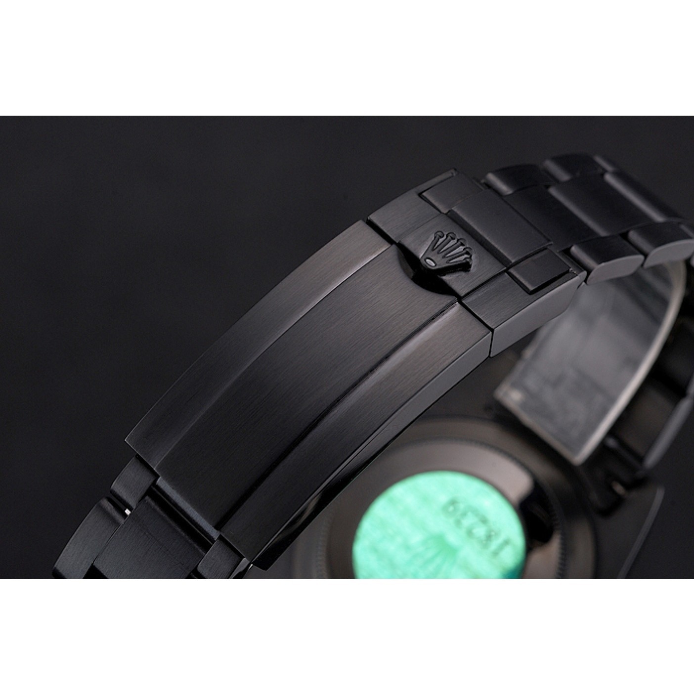 MiroTime Swiss Rolex Submariner Date Black Dial And Bezel Black PVD Case And Bracelet